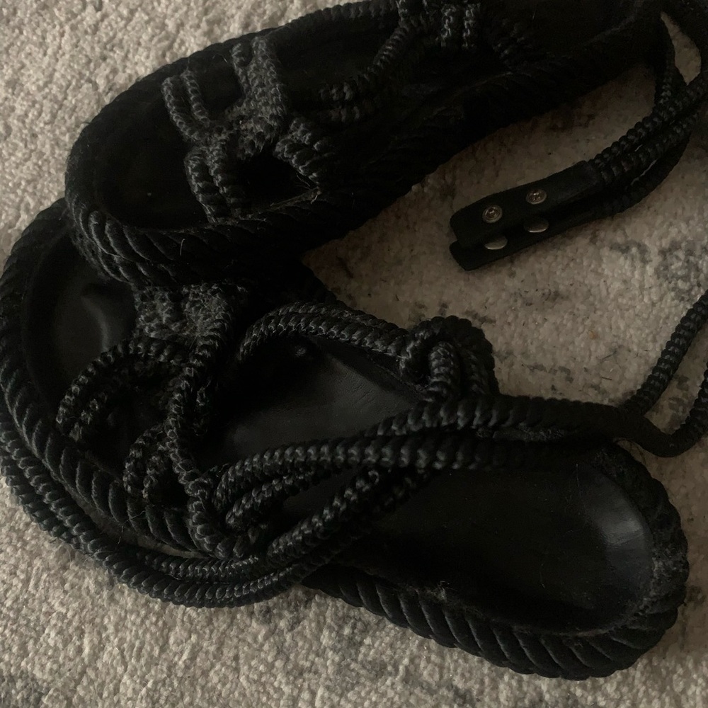 Isabel Marant Lesley rope sandals  Made in Portugal  size 39 - Picture 5 of 5